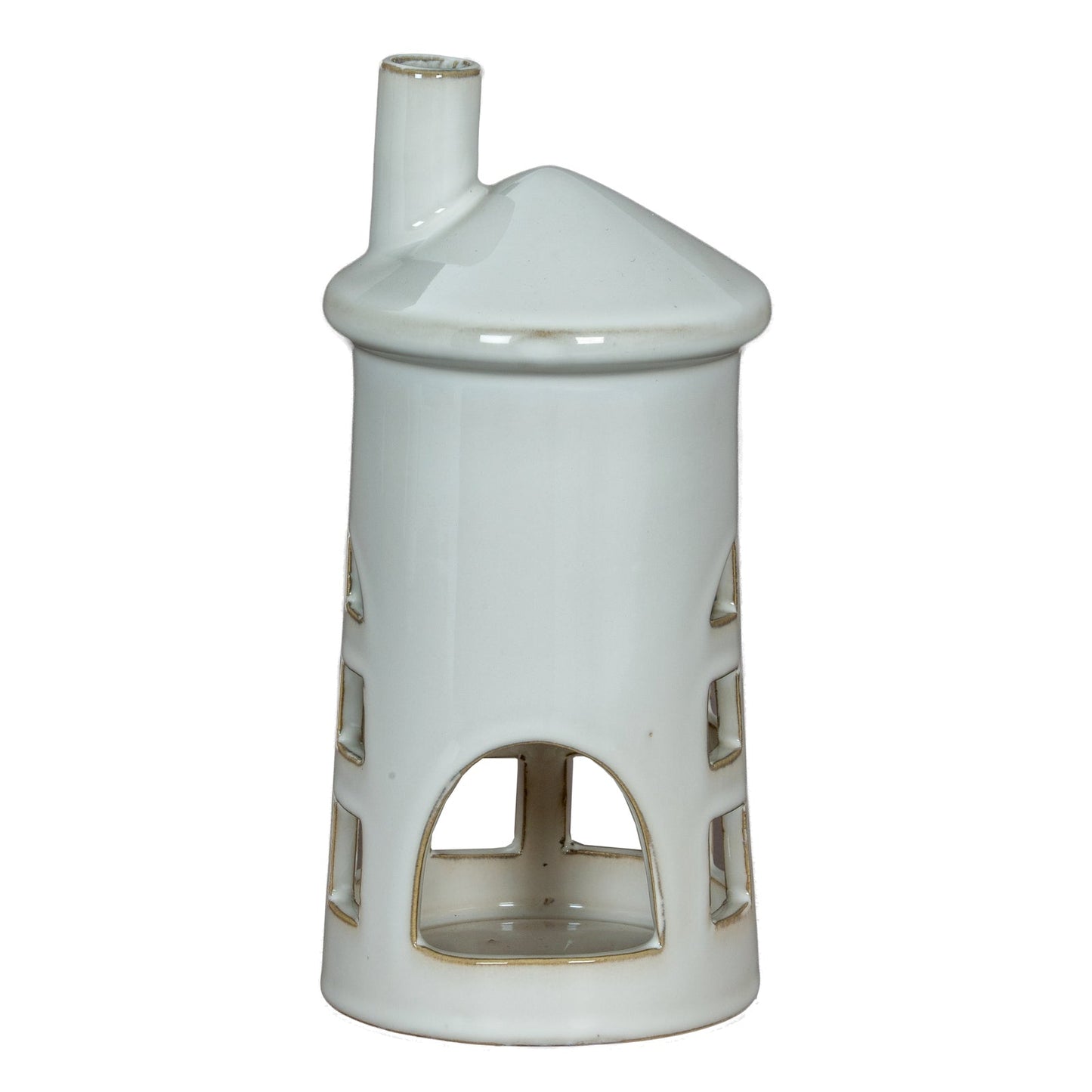 Rhea Medium Lighthouse Tealight Holder  Gifts & Accessories > Candle Holders > Christmas Candles & Candle Accessories BlissVeranda