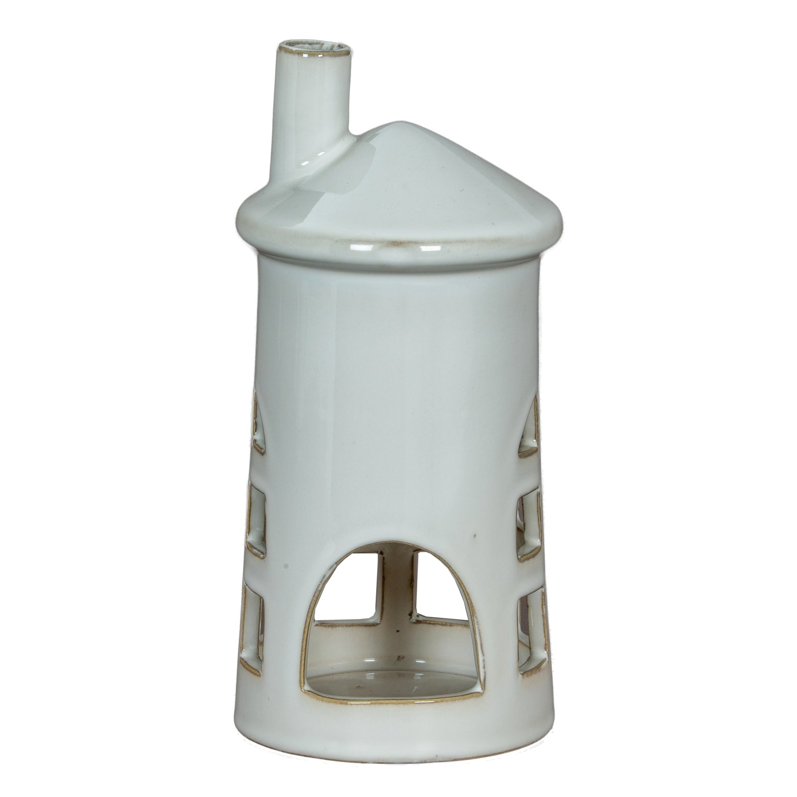 Rhea Medium Lighthouse Tealight Holder  Gifts & Accessories > Candle Holders > Christmas Candles & Candle Accessories BlissVeranda