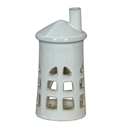 Rhea Medium Lighthouse Tealight Holder  Gifts & Accessories > Candle Holders > Christmas Candles & Candle Accessories BlissVeranda