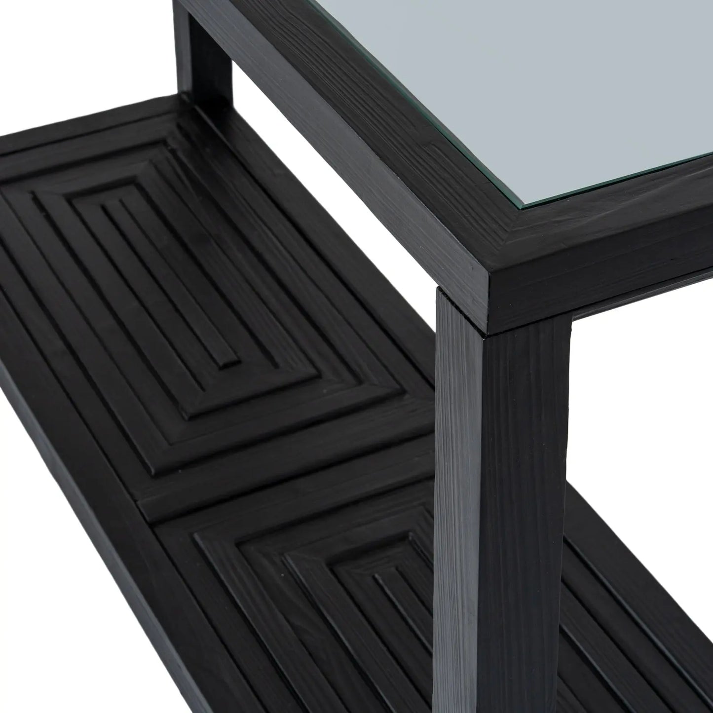 Lennox Black Console Table  Furniture > Tables > Console Tables BlissVeranda