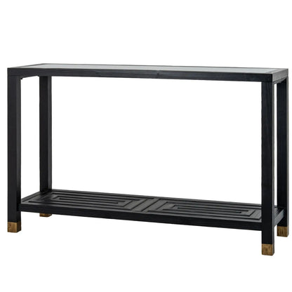 Lennox Black Console Table  Furniture > Tables > Console Tables BlissVeranda