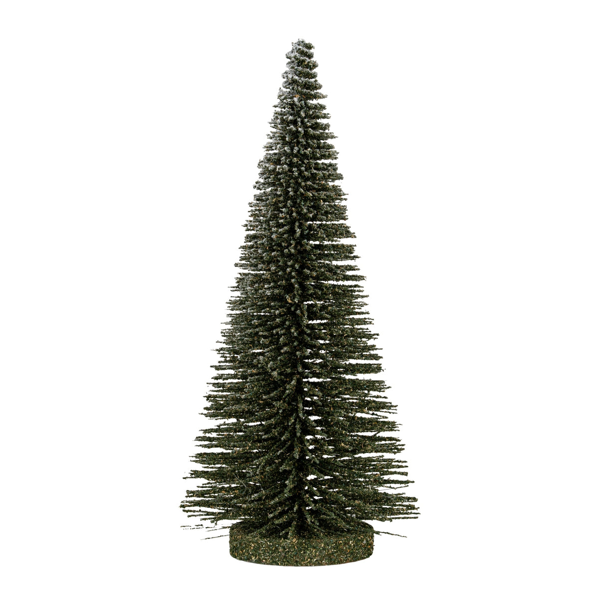 Artificial Christmas tree on a white background