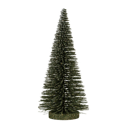 Artificial Christmas tree on a white background