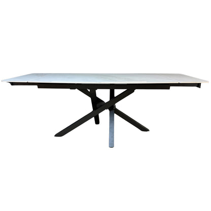 Romanby Stone Extending Dining Table  Furniture > Tables > Dining Tables BlissVeranda