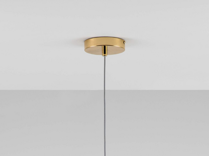 White marble ceiling pendant fitting - BlissVeranda