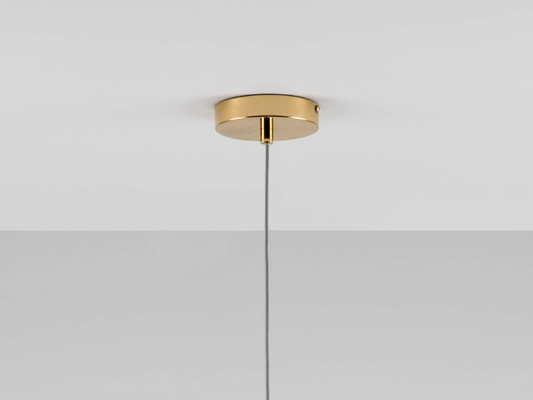 White marble ceiling pendant fitting - BlissVeranda
