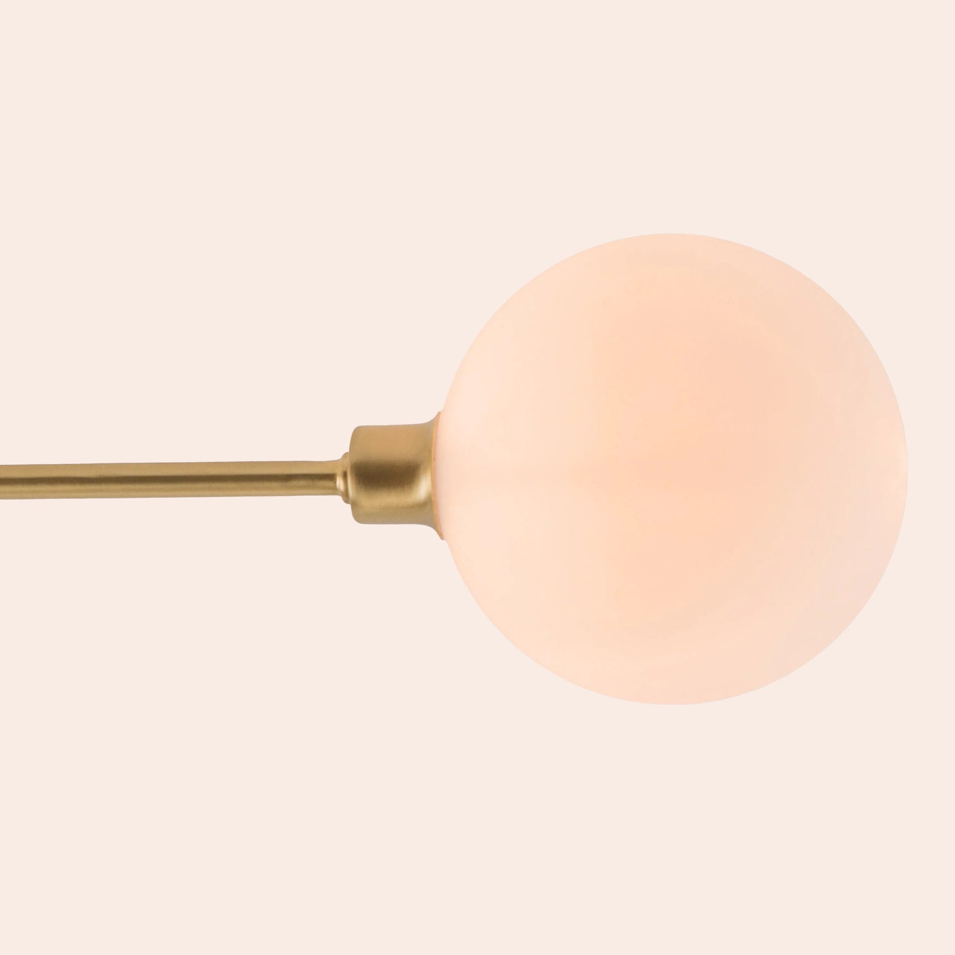 Brass 3 light flush ceiling light  Flush Ceiling Light BlissVeranda
