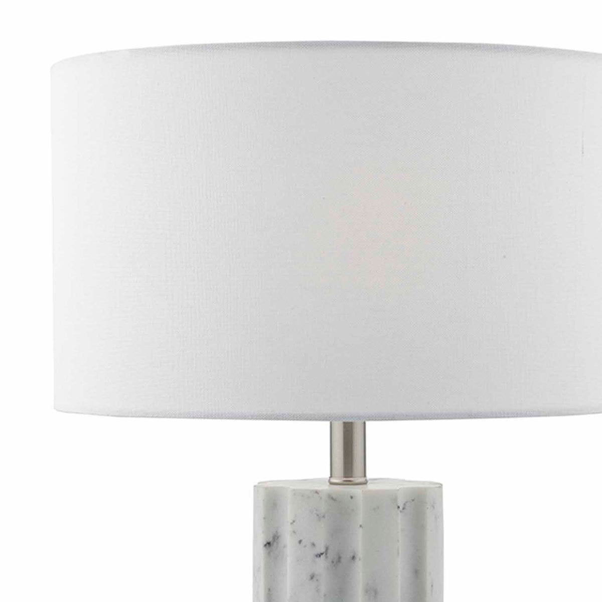 Erebus Marble Effect Table Lamp