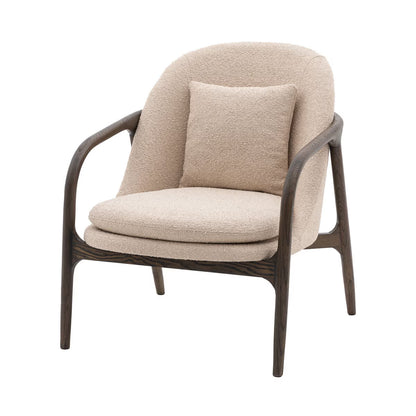 Gallery Alegra Taupe Fabric Armchair