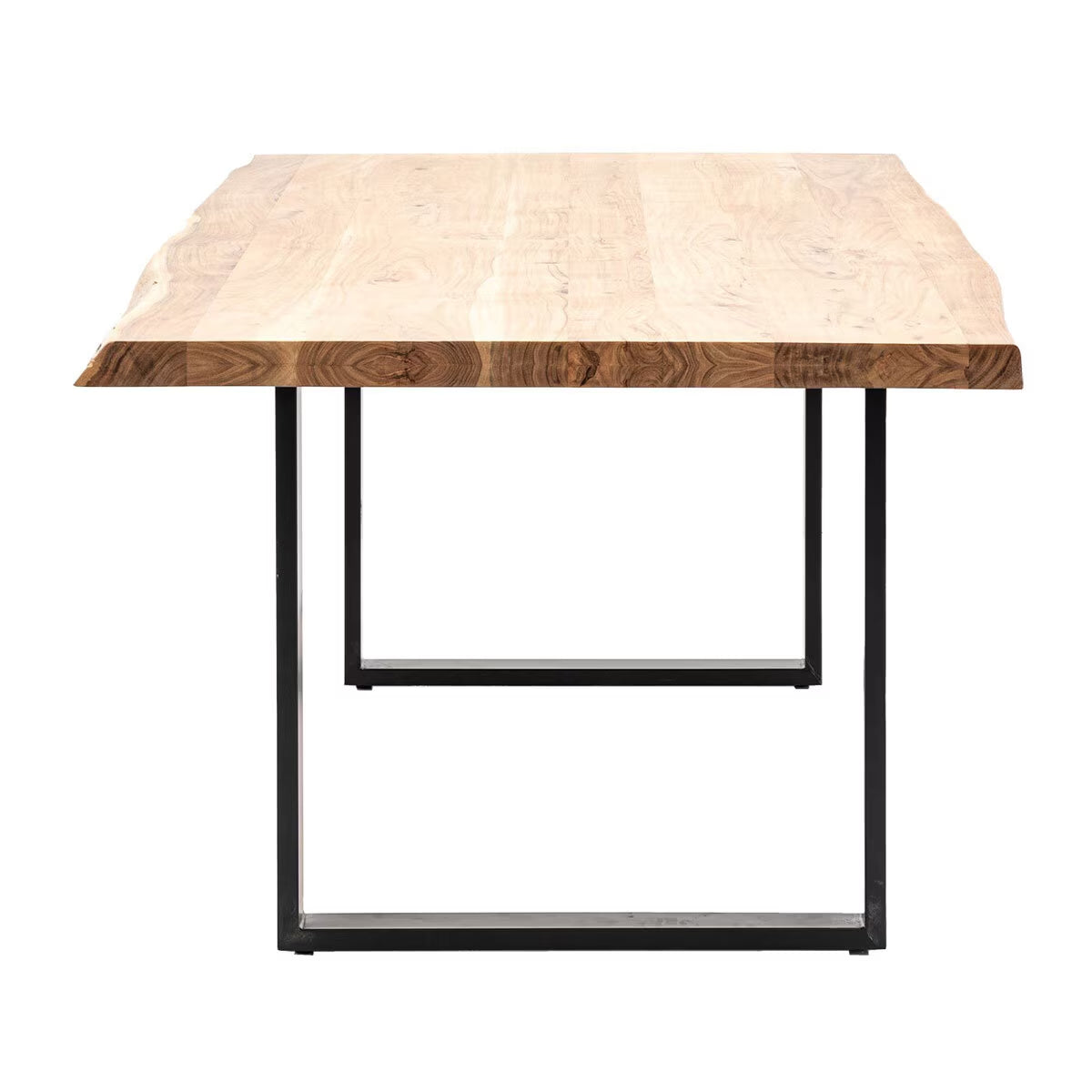 Chisbury Acacia Live Edge Dining Table - Stylish Seating for 4-6 Guests