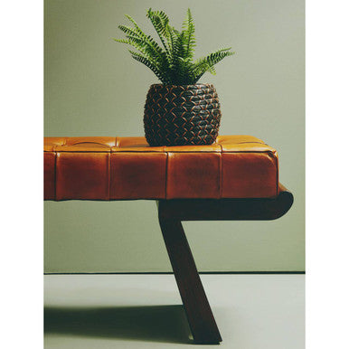 Inca Bench With Angular Base
