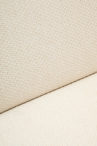 Ozzano Cream Linen Fabric 3 Seater Sofa