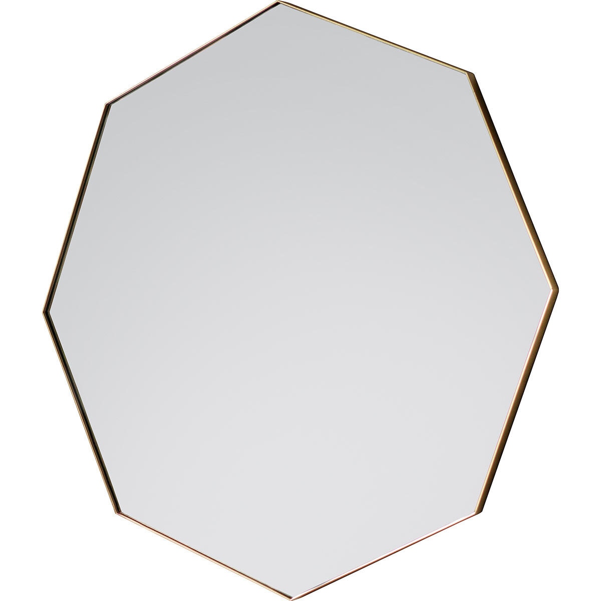 Gallery Bowie Champagne Octagon Mirror, 80Cm