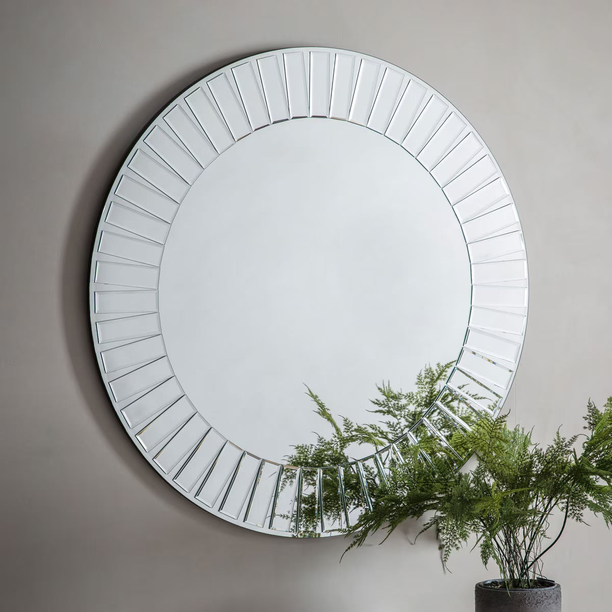Gallery Mondello round Mirror, 90Cm