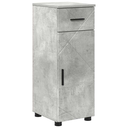 Bathroom Furniture Set 5 pcs Concrete grey 61 x 35 x 64 cm