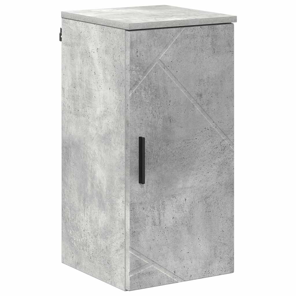 Bathroom Furniture Set 5 pcs Concrete grey 61 x 35 x 64 cm