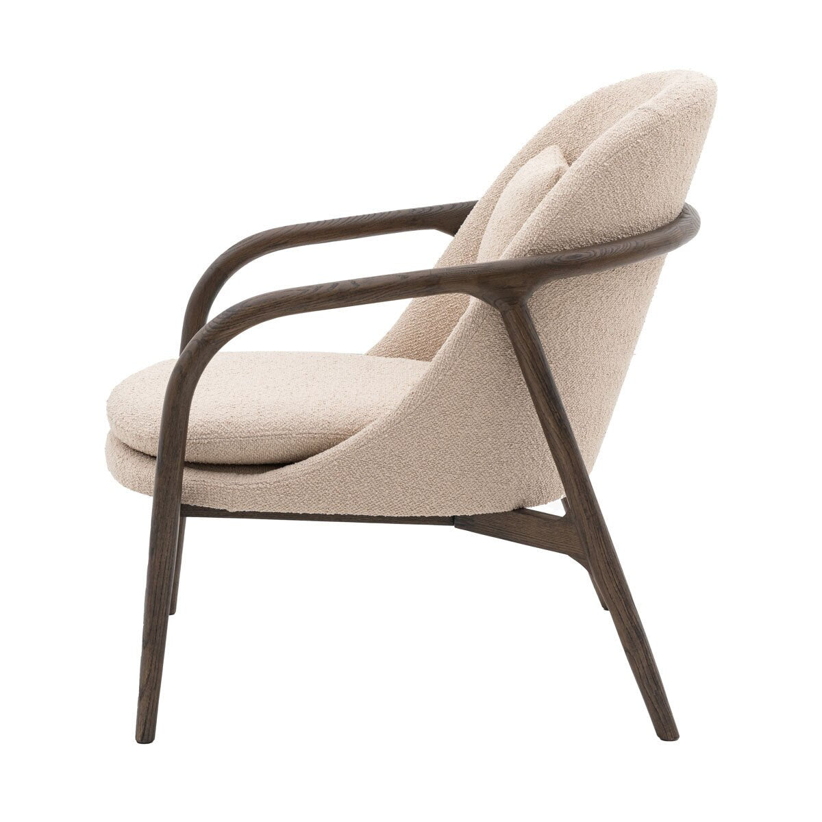 Gallery Alegra Taupe Fabric Armchair