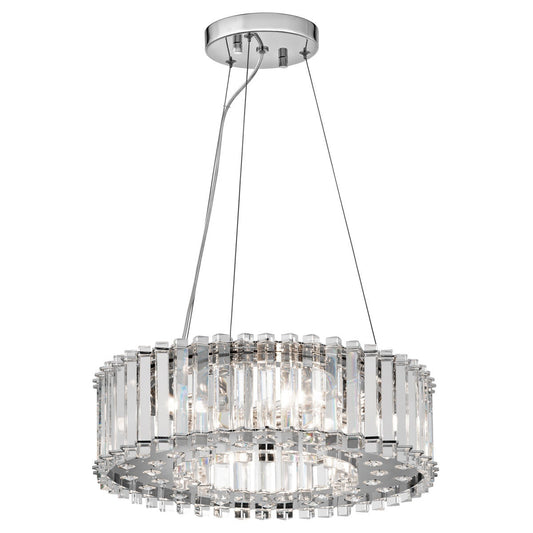 Kichler Crystal Skye 6 Light Chandelier 43Cm