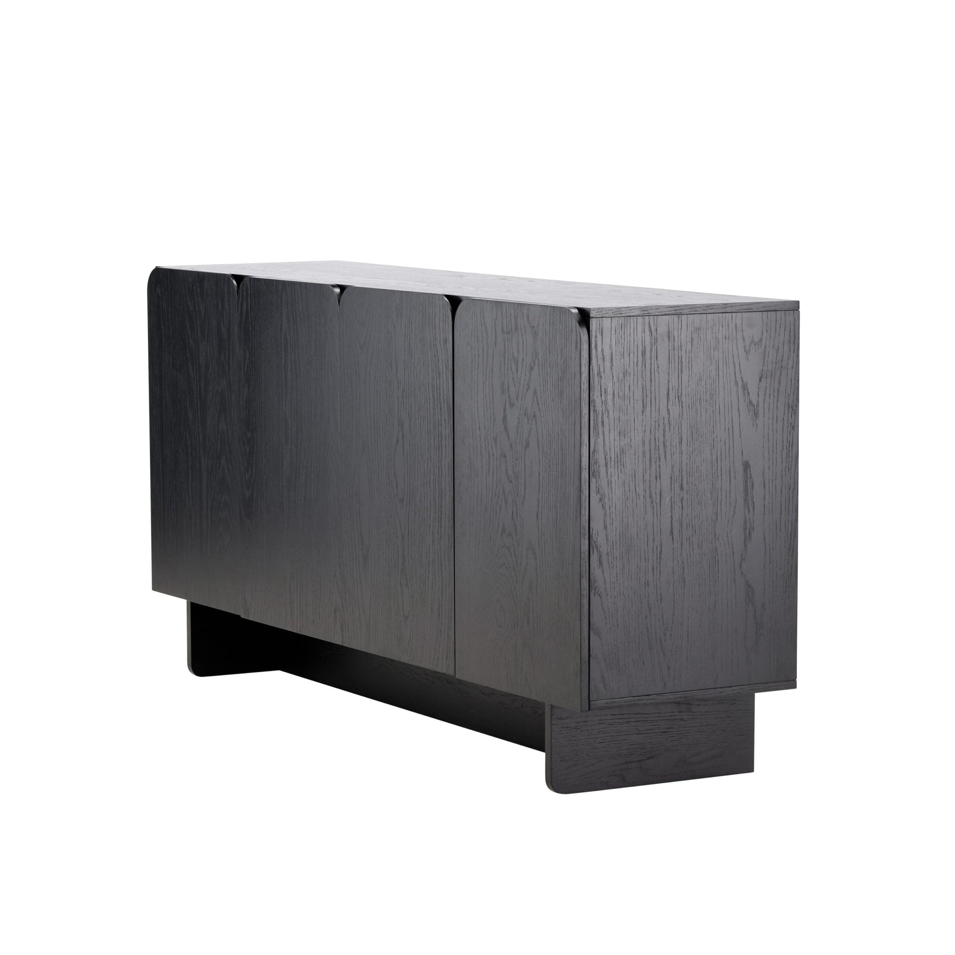 Ankara Wooden Cabinet - Black, Large   BlissVeranda
