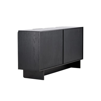Ankara Wooden Cabinet - Black, Large   BlissVeranda