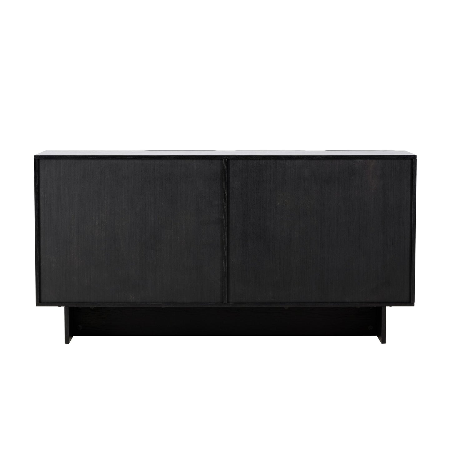 Ankara Wooden Cabinet - Black, Large   BlissVeranda