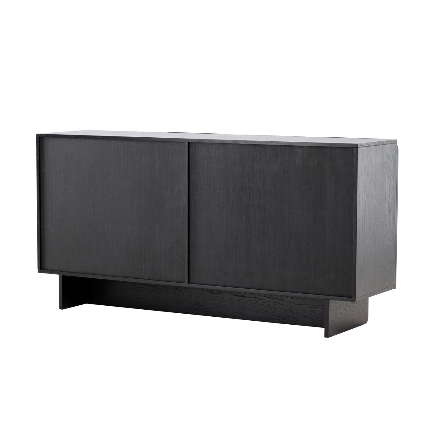 Ankara Wooden Cabinet - Black, Large   BlissVeranda