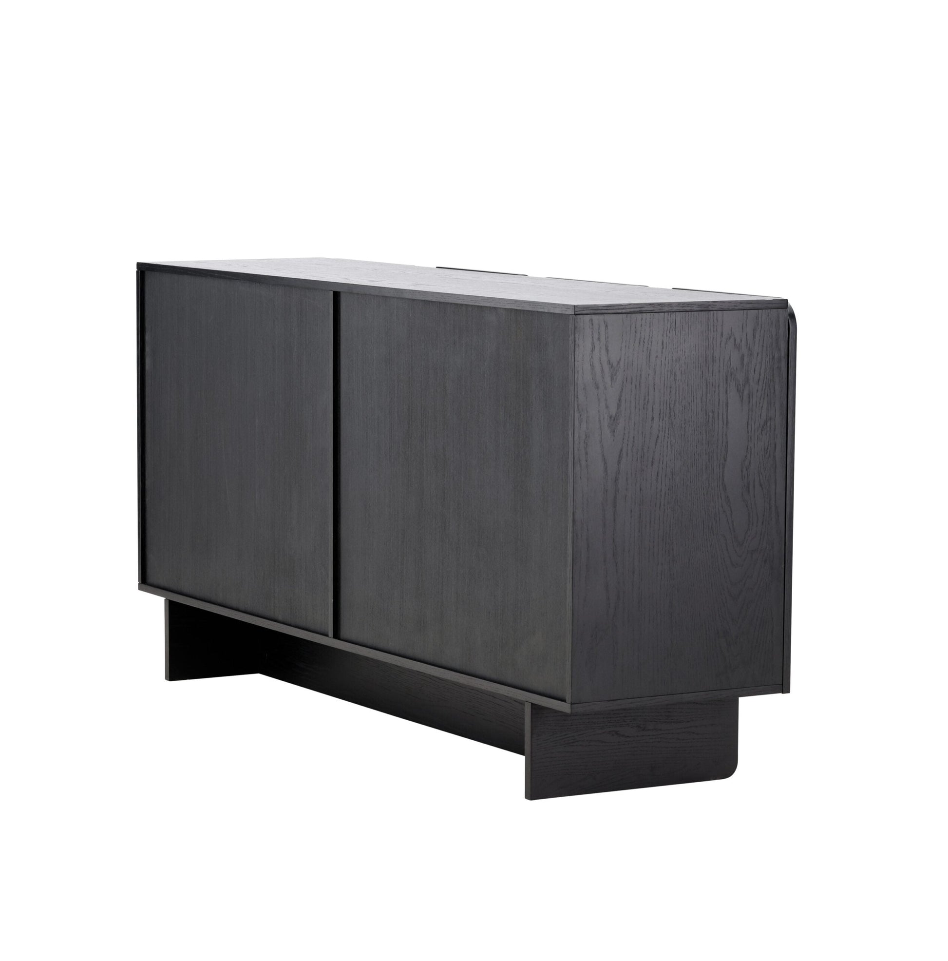 Ankara Wooden Cabinet - Black, Large   BlissVeranda