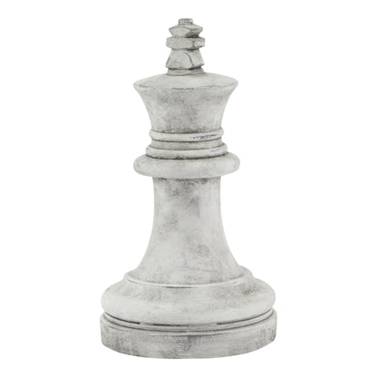Decorative chess piece resembling a king on a white background