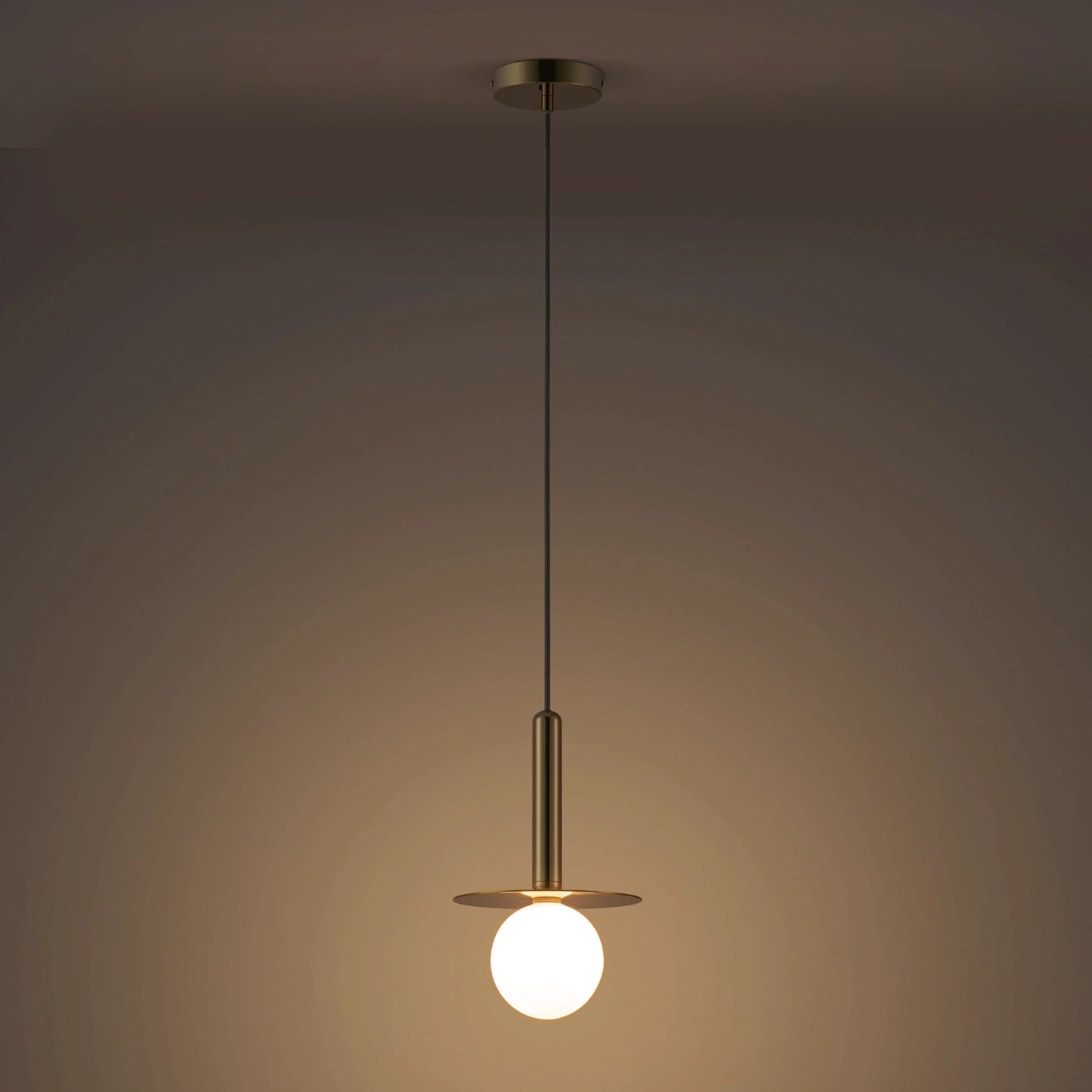 Brass disk pendant ceiling light  Pendant Ceiling Light BlissVeranda