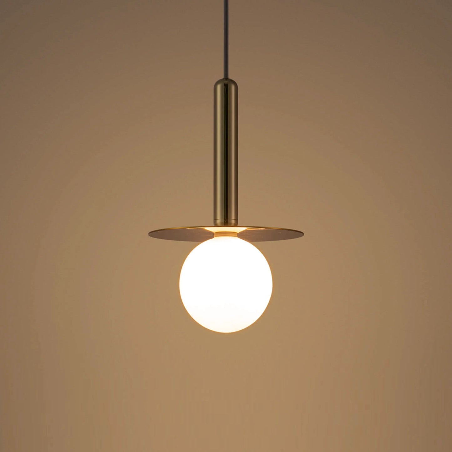 Brass disk pendant ceiling light  Pendant Ceiling Light BlissVeranda