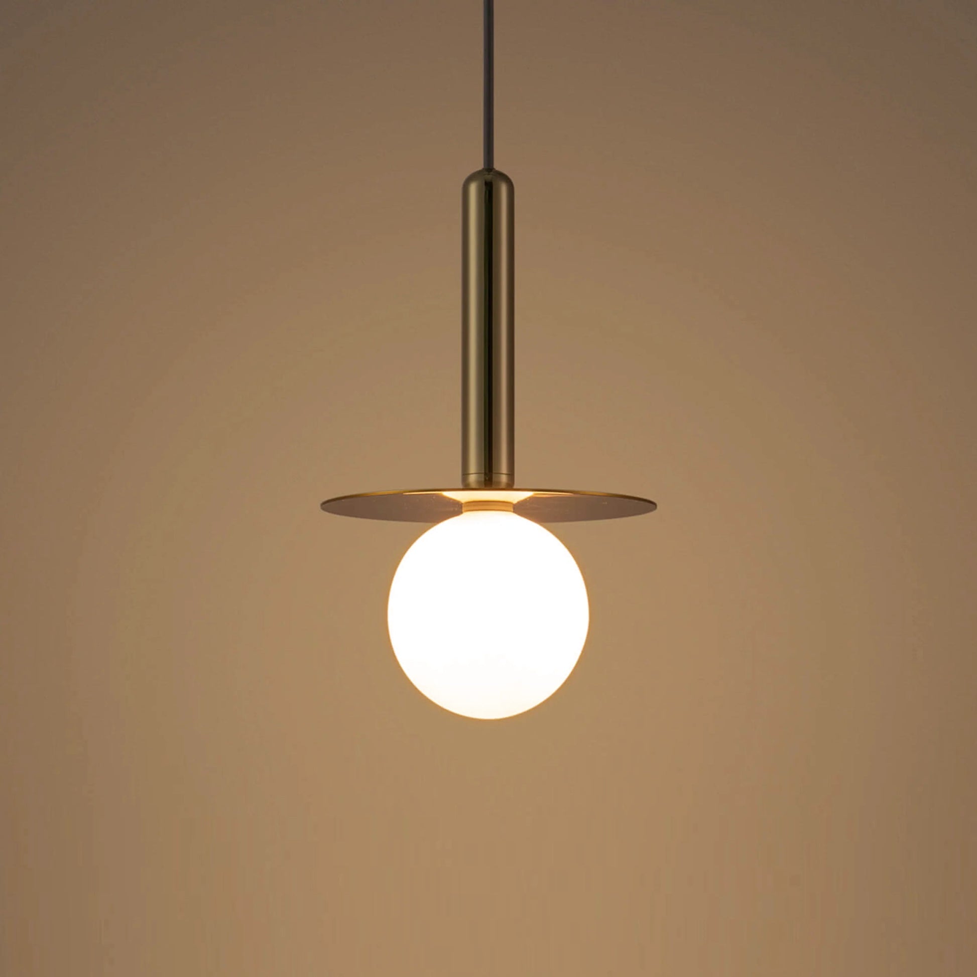 Brass disk pendant ceiling light  Pendant Ceiling Light BlissVeranda