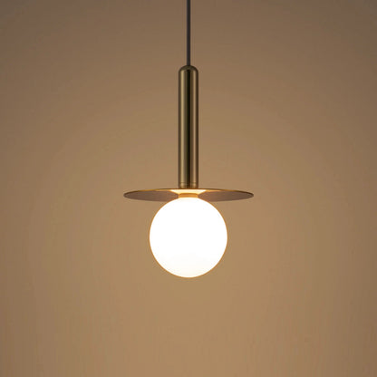 Brass disk pendant ceiling light  Pendant Ceiling Light BlissVeranda