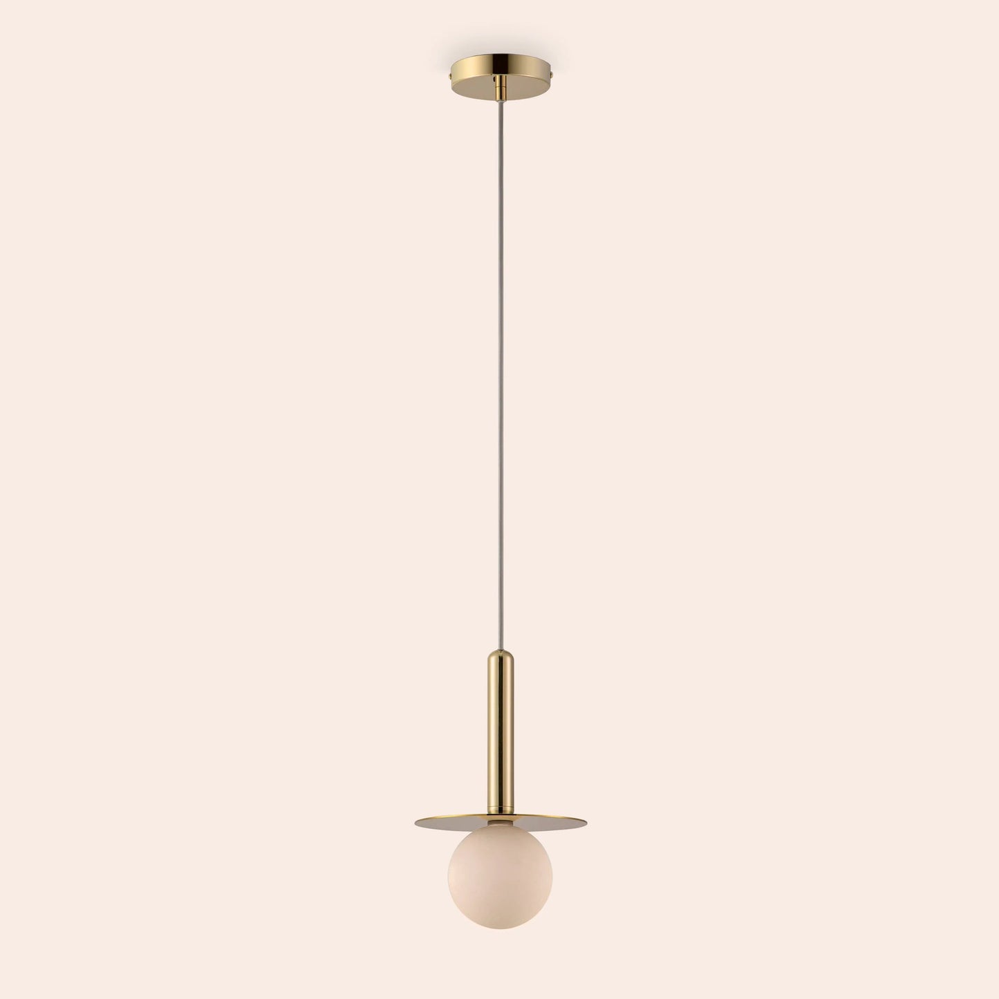 Brass disk pendant ceiling light  Pendant Ceiling Light BlissVeranda
