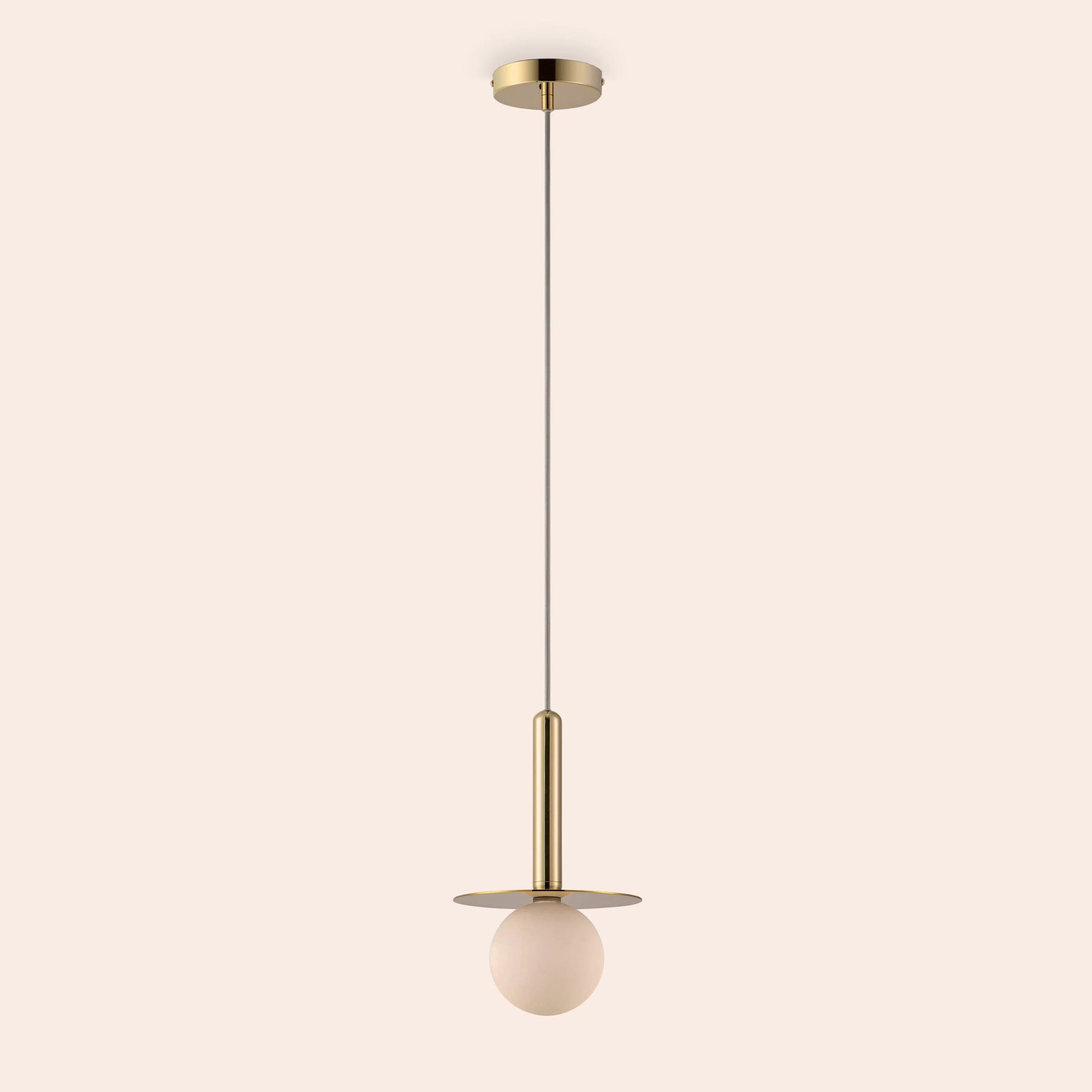 Brass disk pendant ceiling light  Pendant Ceiling Light BlissVeranda