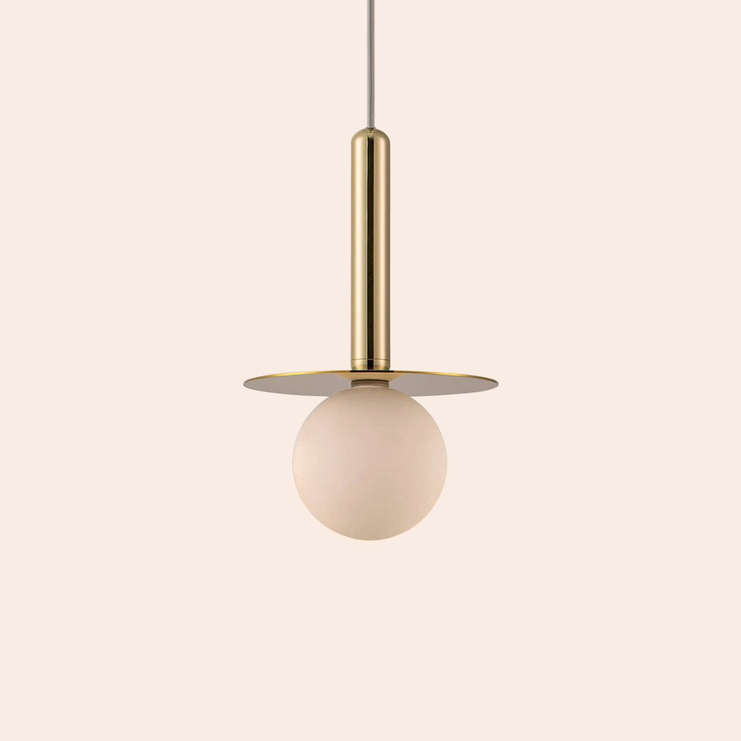 Brass disk pendant ceiling light  Pendant Ceiling Light BlissVeranda