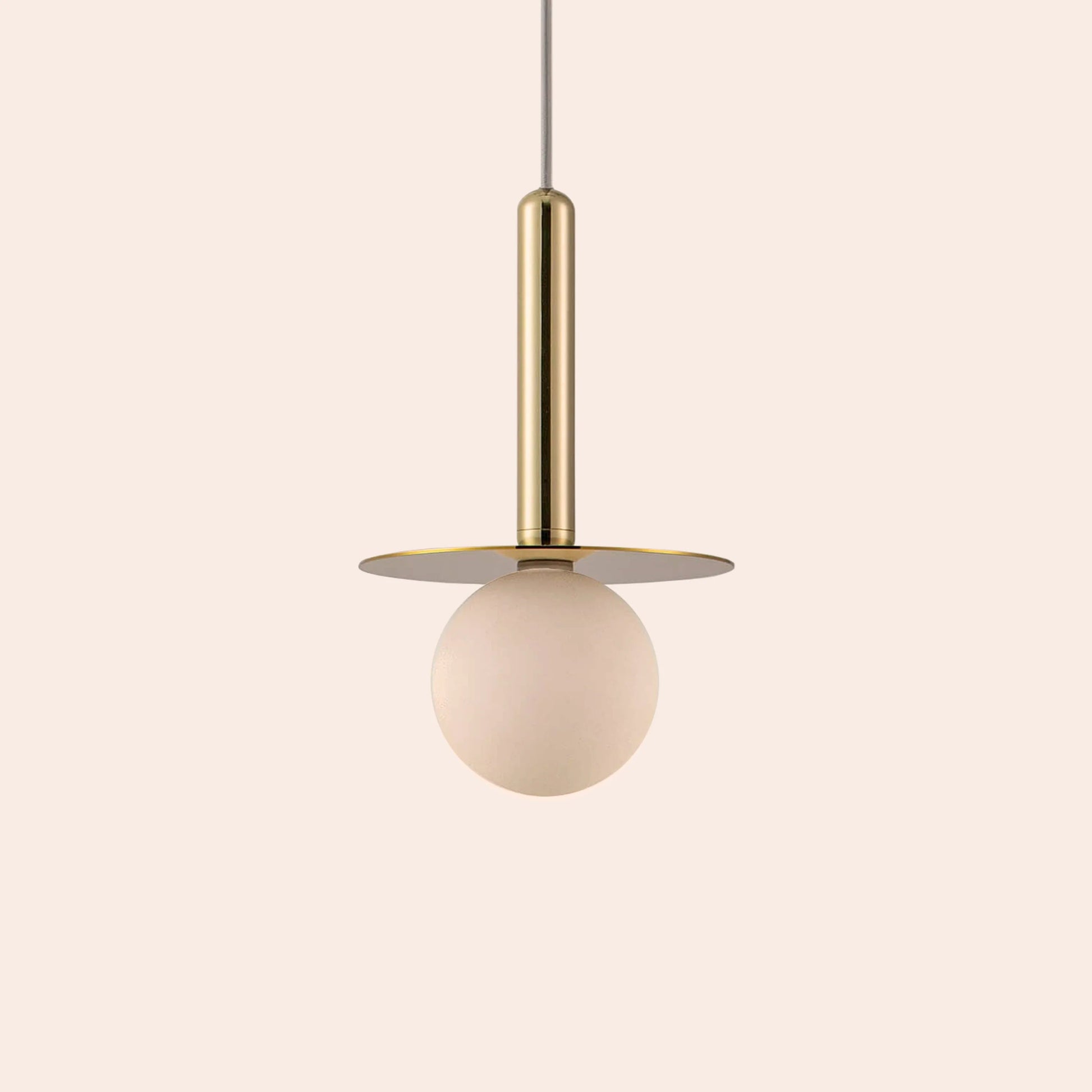 Brass disk pendant ceiling light  Pendant Ceiling Light BlissVeranda