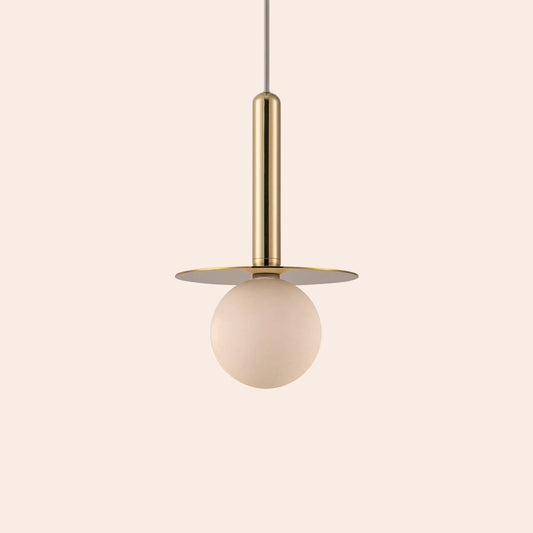 Brass disk pendant ceiling light  Pendant Ceiling Light BlissVeranda