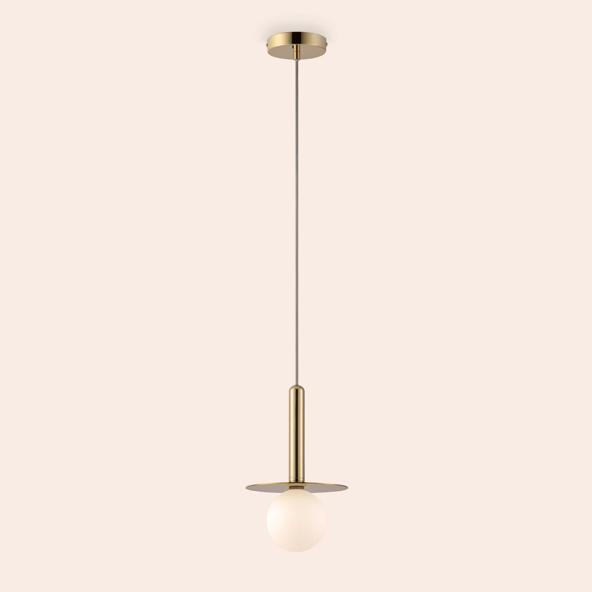Brass disk pendant ceiling light  Pendant Ceiling Light BlissVeranda