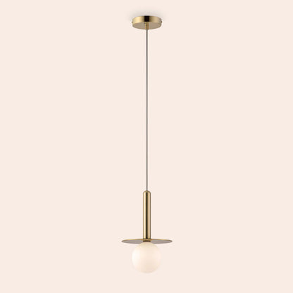 Brass disk pendant ceiling light  Pendant Ceiling Light BlissVeranda
