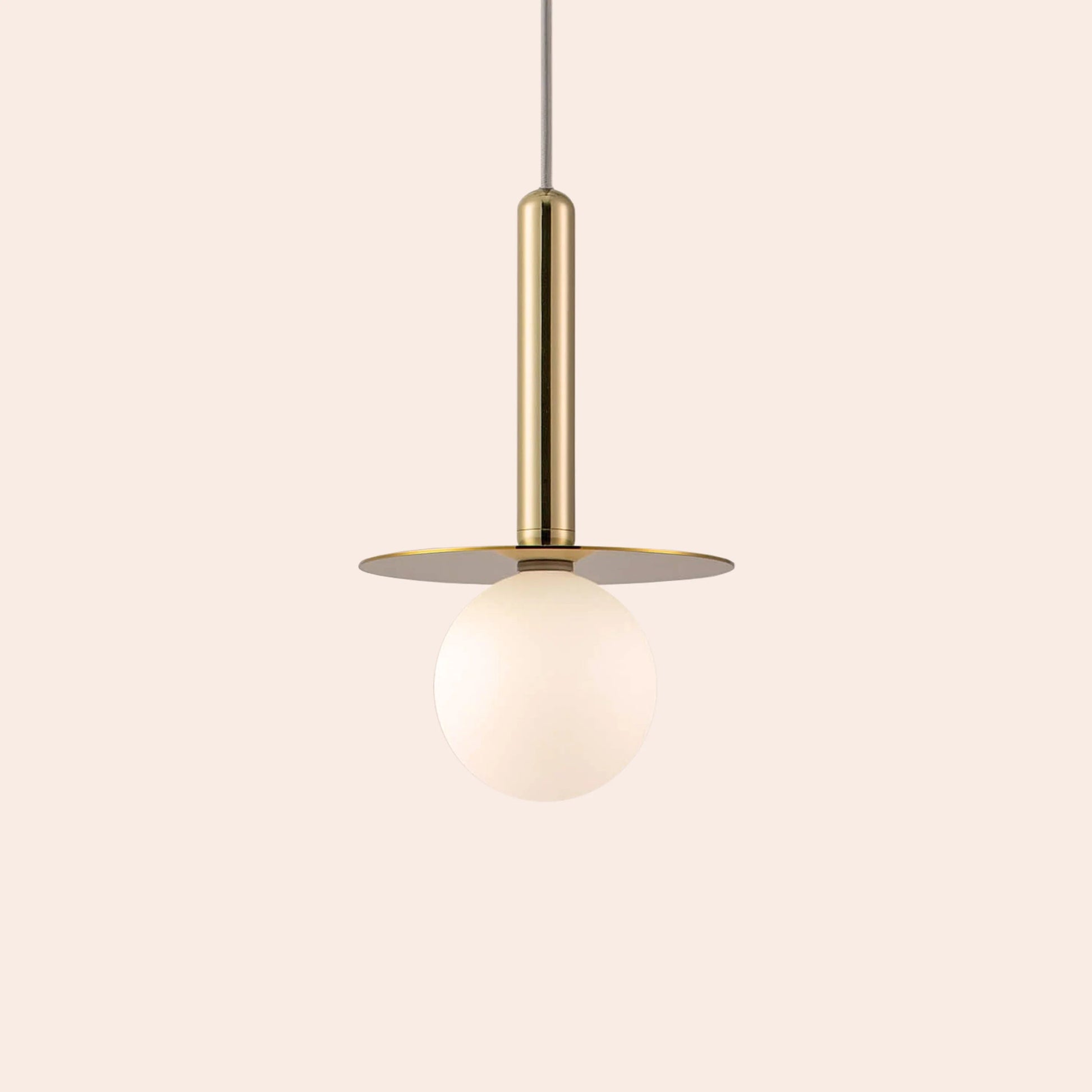 Brass disk pendant ceiling light  Pendant Ceiling Light BlissVeranda
