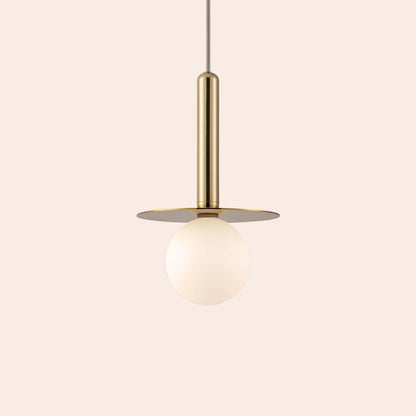 Brass disk pendant ceiling light  Pendant Ceiling Light BlissVeranda