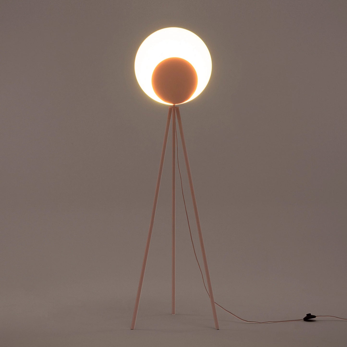 Blossom pink diffuser floor lamp  Integrated Floor Lamp BlissVeranda