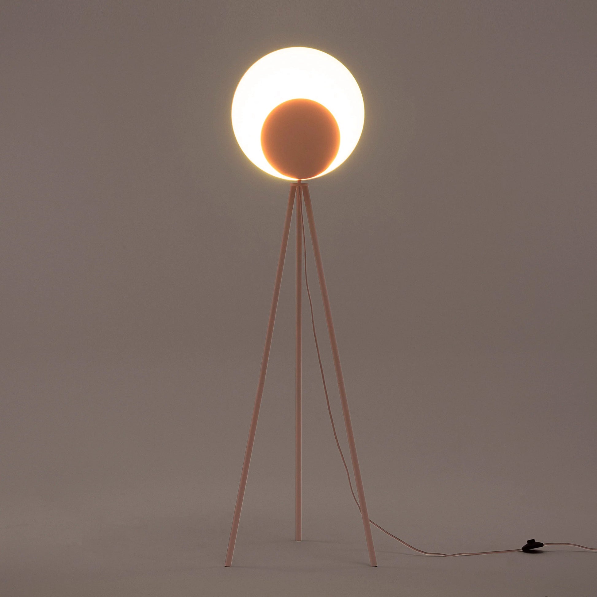Blossom pink diffuser floor lamp  Integrated Floor Lamp BlissVeranda