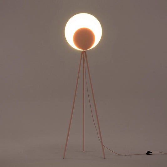 Blossom pink diffuser floor lamp  Integrated Floor Lamp BlissVeranda