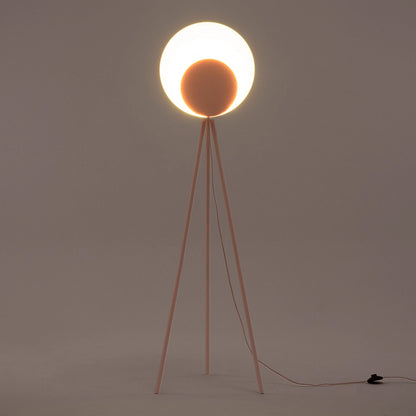Blossom pink diffuser floor lamp  Integrated Floor Lamp BlissVeranda