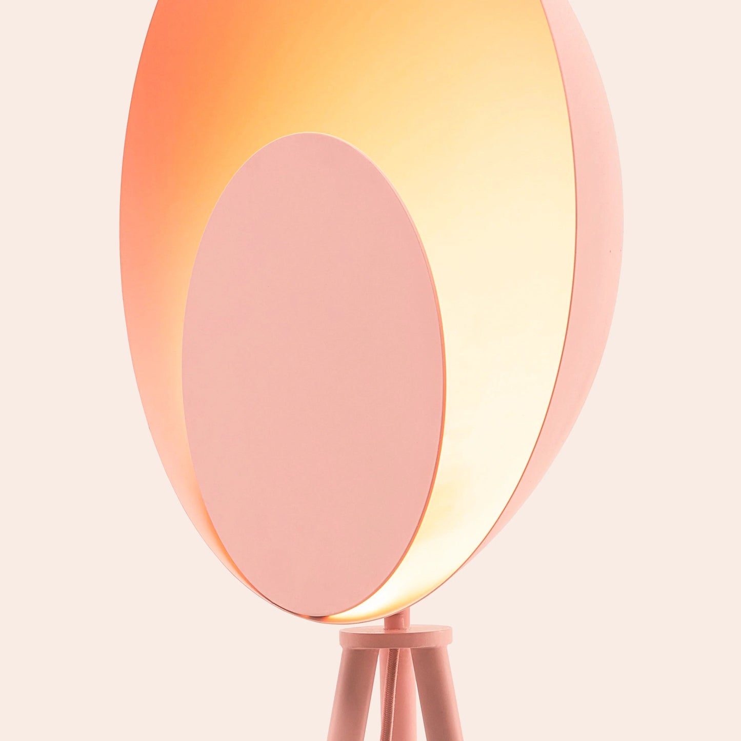 Blossom pink diffuser floor lamp  Integrated Floor Lamp BlissVeranda