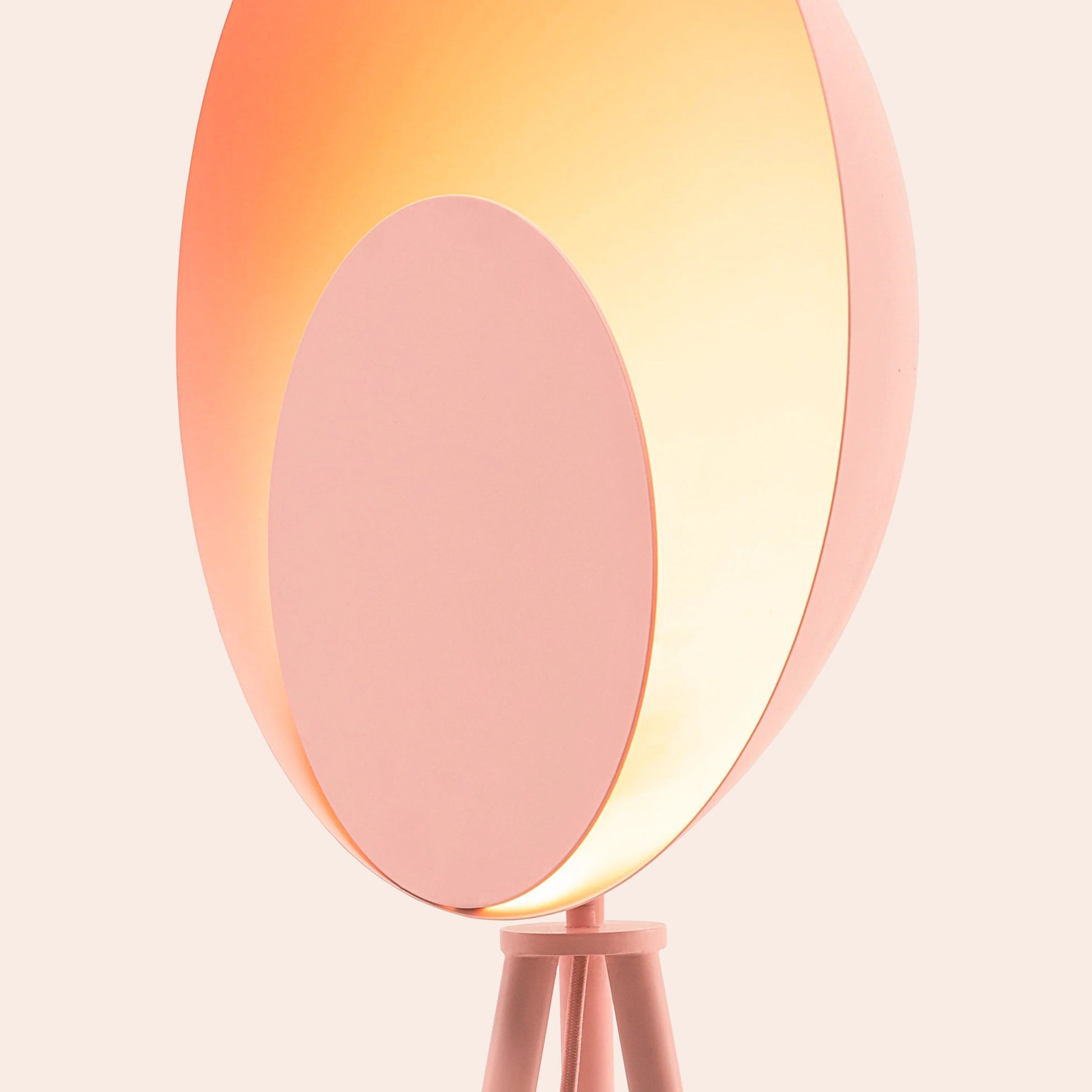 Blossom pink diffuser floor lamp  Integrated Floor Lamp BlissVeranda