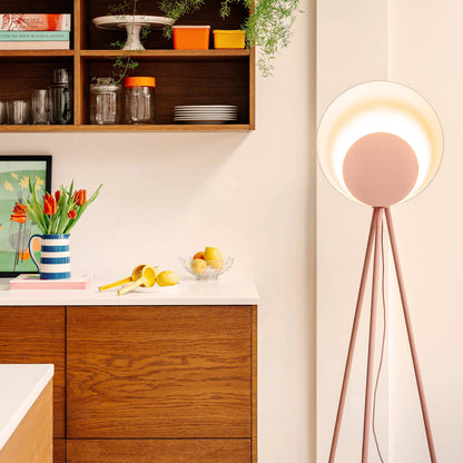 Blossom pink diffuser floor lamp  Integrated Floor Lamp BlissVeranda
