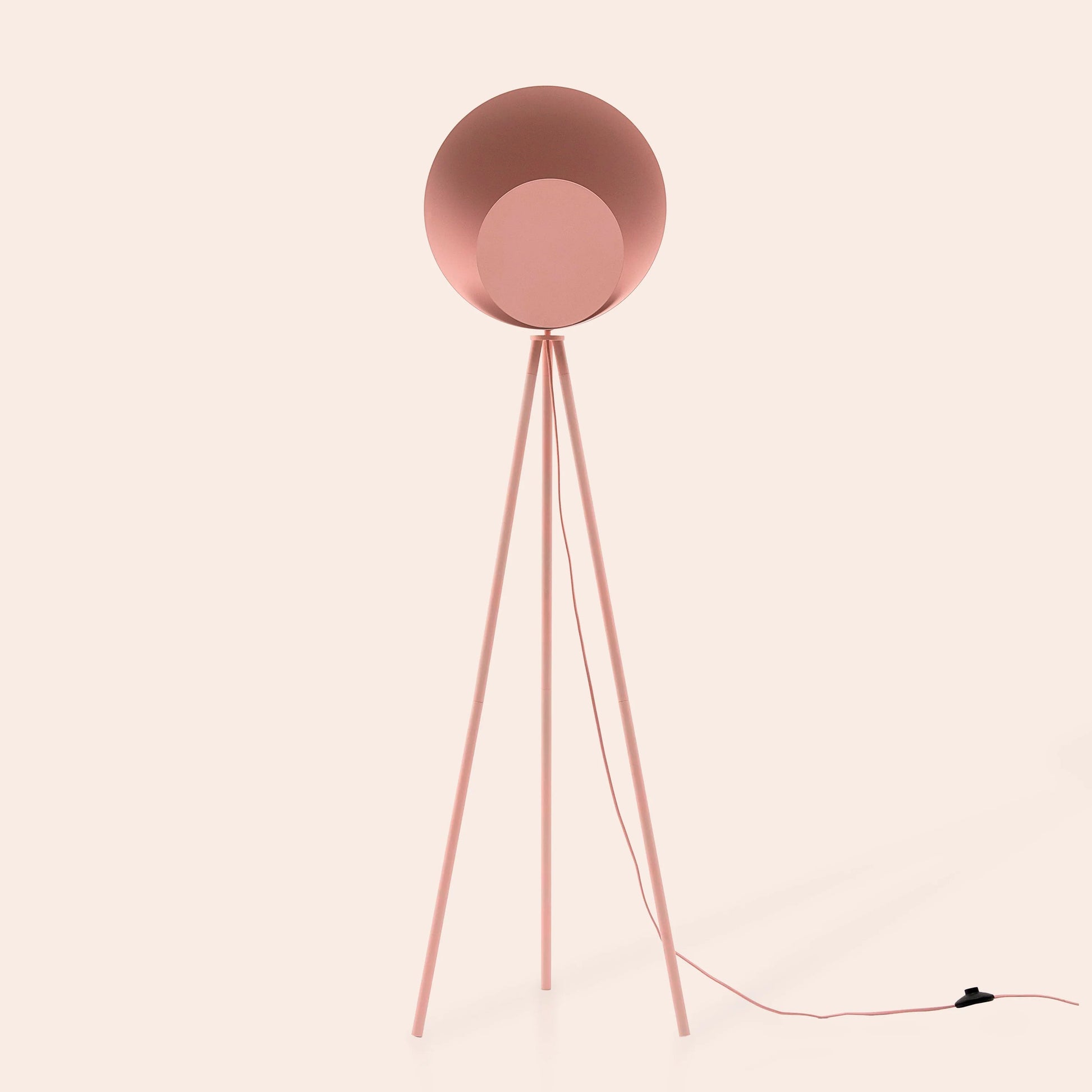 Blossom pink diffuser floor lamp  Integrated Floor Lamp BlissVeranda