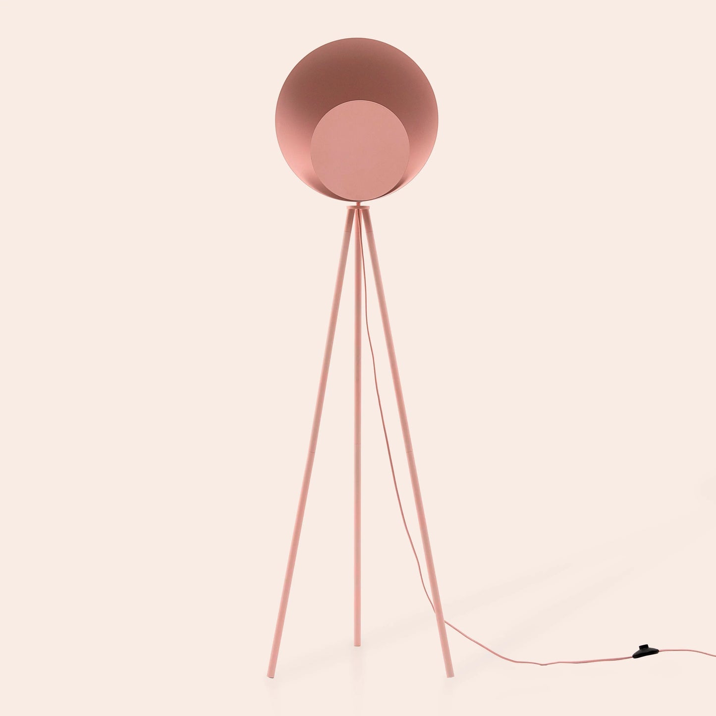 Blossom pink diffuser floor lamp  Integrated Floor Lamp BlissVeranda